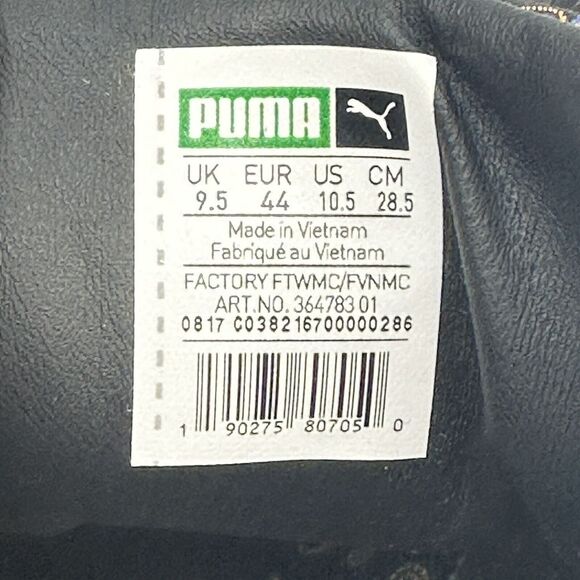 Puma SZ 10.5 DOTD Day of The Dead Día de Muertos Black  364783 01 - Picture 4 of 8